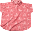 Badeponcho mit Einhorn-Muster, rosa, Gr. 1 ALANA