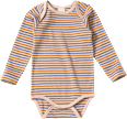 Body Langarm mit Ripp-Struktur, bunt, Gr. 86/92 ALANA