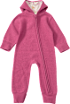 Overall aus Wollwalk mit Mitwachsfunktion & Einhorn-Muster, beere, Gr. 62/68 ALANA