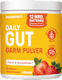 Daily Gut Darm Pulver Erdbeer-Geschmack BRAINEFFECT