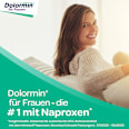 Dolormin für Frauen bei Menstruationsbeschwerden mit 250 mg Naproxen, Tabletten  Dolormin