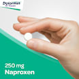 Dolormin für Frauen bei Menstruationsbeschwerden mit 250 mg Naproxen Tabletten  Dolormin
