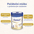 počáteční mléčná kojenecká výživa Premium HMO 1, 0m Sunar