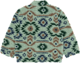 Teddyjacke mit Jacquard-Muster, grün, Gr. 86/92 Mikk-Line