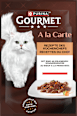 Nassfutter Katze mit Rind & Gemüse, à la Carte Purina Gourmet