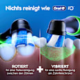 Elektrische Zahnbürste Duo iO3 Matt schwarz & blau Oral-B