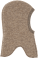 Schlupfmütze mit Merinowolle, braun, Gr. 110/116 Mikk-Line