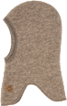 Schlupfmütze mit Merinowolle, braun, Gr. 110/116 Mikk-Line