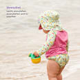 Wiederverwendbares Schwimm-Set Obst 1-2 Jahre Bambino Mio