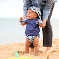 Wiederverwendbares Schwimm-Set Wal 2-3 Jahre Bambino Mio