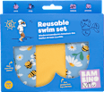 Wiederverwendbares Schwimm-Set Wal 2-3 Jahre Bambino Mio