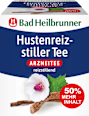 Arzneitee, Hustenreizstiller Tee (12 Beutel) Bad Heilbrunner