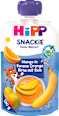 Bio gyümölcspüré, Snackie, mangó, banán, narancs, körte és rizs HiPP