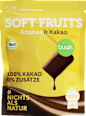 Trockenfrüchte Ananas mit Kakaomasse buah