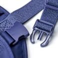 Regenhose mit Futter & Träger, blau, Gr. 86/92 PUSBLU