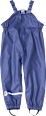 Regenhose mit Futter & Träger, blau, Gr. 86/92 PUSBLU