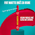 Ruž za usne Fat Matte – 15 Fuzzy Flame NYX PROFESSIONAL MAKEUP