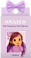 Vijolična kreda za lase Snails