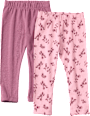 Leggings mit Blumen-Muster, lila, Gr. 116 ALANA
