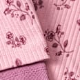 Leggings mit Blumen-Muster, lila, Gr. 116 ALANA