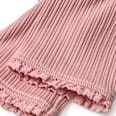 Leggings mit Ripp-Struktur & Spitzensaum, rosa, Gr. 98 ALANA