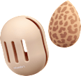 Make-up Ei mit Halterung Wild Desert 2tlg ebelin