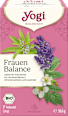 Kräutertee, Frauen Balance mit Himbeerblättern, Zitronenverbene & Lavendel (17 Beutel) Yogi