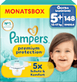 Windeln Gr. 5+ (12-17 kg) Monatsbox Pampers premium protection