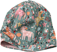 Mütze mit Einhorn-Muster, grün, Gr. 50/51 ALANA