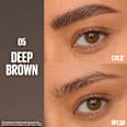 Молив за вежди Brow Inserts 2 в 1, Nr. 5 Deep Brown MAYBELLINE NEW YORK