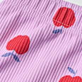 Leggings mit Apfel-Muster, lila, Gr. 110 ALANA
