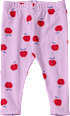 Leggings mit Apfel-Muster, lila, Gr. 74 ALANA