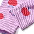 Leggings mit Apfel-Muster, lila, Gr. 74 ALANA