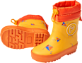 Gummistiefel mit Futter & Drachen-Muster, gelb, Gr. 22/23 PUSBLU