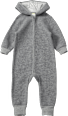 Overall mit Wollwalk, grau, Gr. 86/92 ALANA