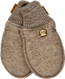 Fäustlinge mit Merinowolle, braun, Gr. 74/80 Mikk-Line