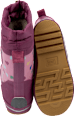 Gummistiefel mit Herz-Muster, lila, Gr. 26/27 Mikk-Line