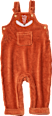 Latzhose aus Velours mit Fuchs-Motiv, rot, Gr. 74 ALANA