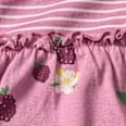 Set mit Tunika & Leggings mit Brombeeren-Muster, rosa, Gr. 80 ALANA