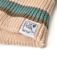 Loop Schal aus Strick, braun & beige & grün ALANA
