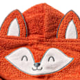 Badeponcho mit Fuchs-Kapuze, orange, Gr. 1 ALANA