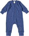 Schlafanzug mit Ripp-Struktur, blau, Gr. 62/68 ALANA