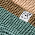 Mütze aus Strick mit Dino-Patch, beige, Gr. 52/53 ALANA