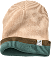 Mütze aus Strick mit Dino-Patch, beige, Gr. 52/53 ALANA