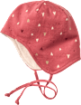 Mütze mit Herz-Muster & Futter, rosa, Gr. 42/43 ALANA