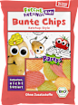 Kindersnack Bunte Chips Ketchup Style, für Schulkinder Freche Freunde