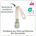 Schnullerband grün Nip