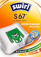 Staubsaugerbeutel  S67 EcoPor  Swirl