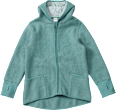 Jacke aus Wollwalk, grün, Gr. 134/140 ALANA