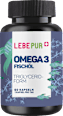 Omega 3 Fischöl Kapseln 60 St Lebepur